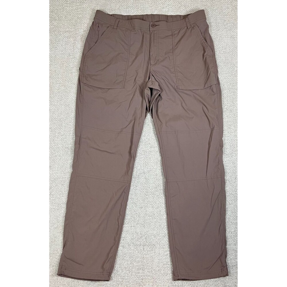 REI Co-Op Savanna Trails Hiking Pants Women's Size 16 Nylon Stretch Ankle Cords